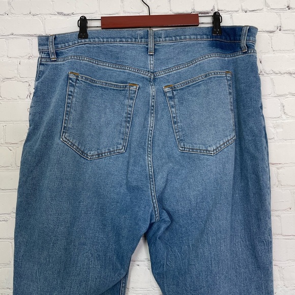 Abercrombie & Fitch The Ankle Straight Curve Love Size 35/20 - Picture 6 of 9